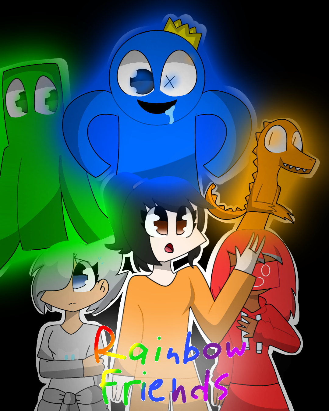 Poster rainbow friends by Nessynoellebuds on DeviantArt