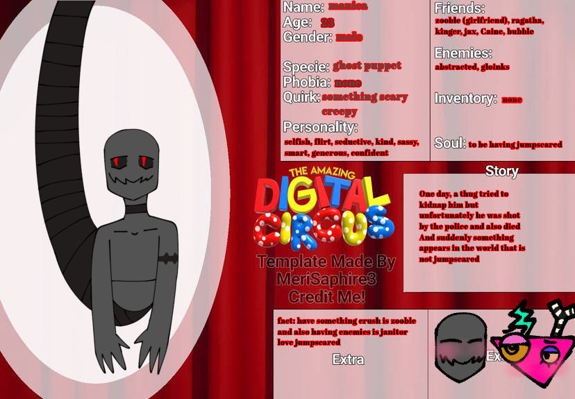 Tadc oc again by Nessynoellebuds on DeviantArt