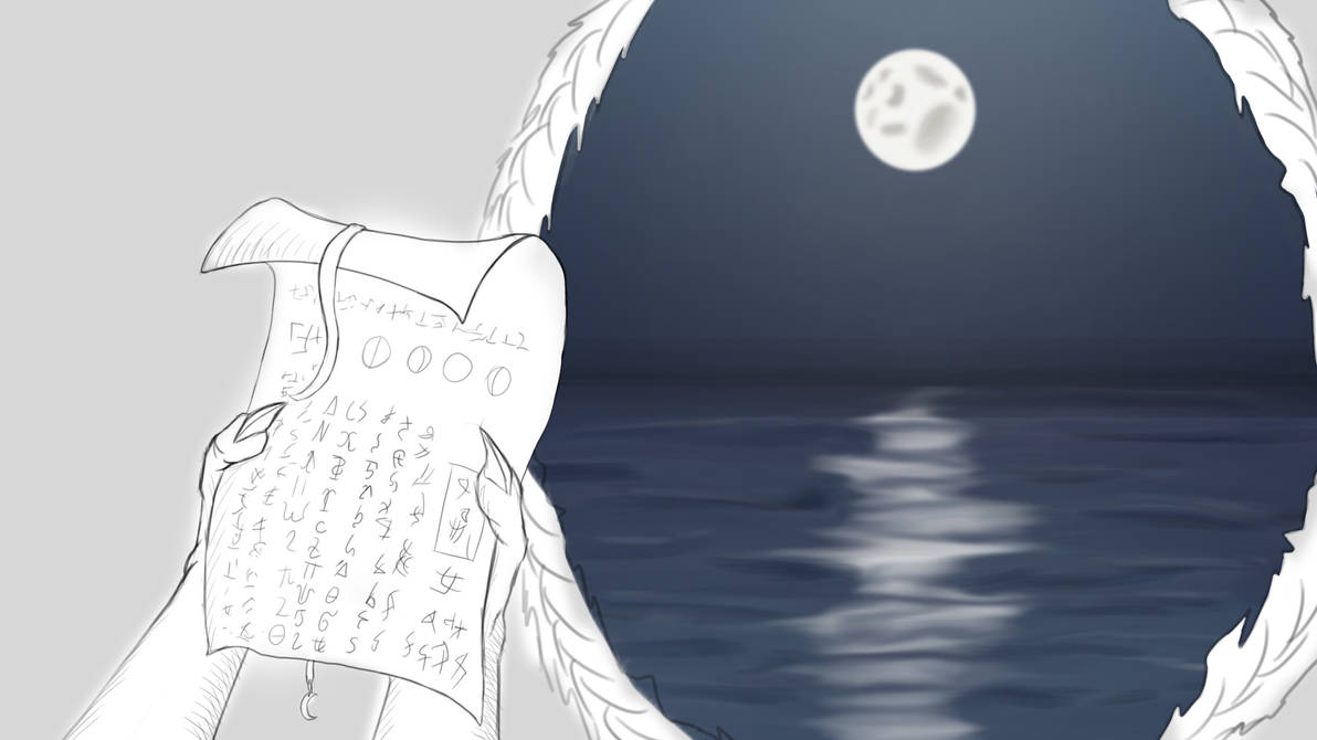 Moon scroll. by Dracorecluse on DeviantArt
