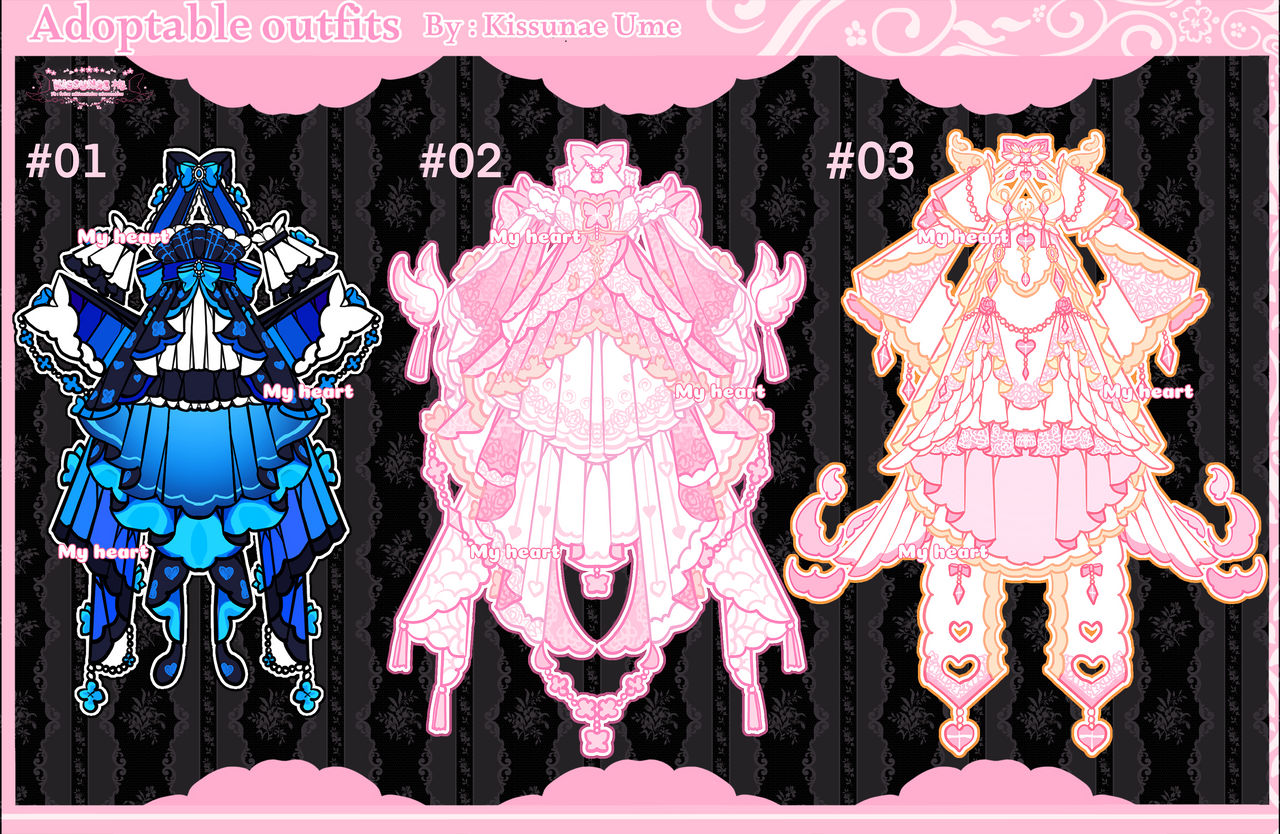 Adoptable Outfits By Rickku022 On Deviantart Adoptable Outfits By Rickku022 On Deviantart