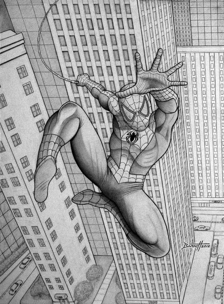Spider Man Pencil By Barneybluepants On DeviantArt spider-man-pencil-by-barneybluepants-on-deviantart