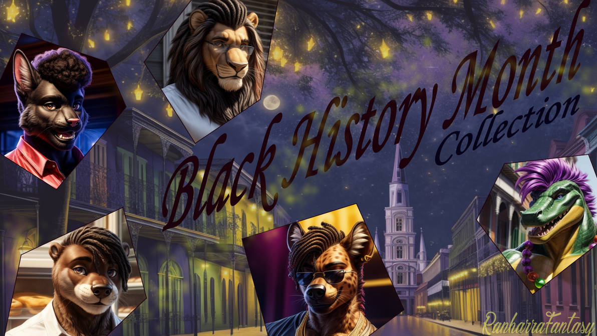 Deviantart Hisory Black History Month Collection Postcard by RanharraFantasy on DeviantArt