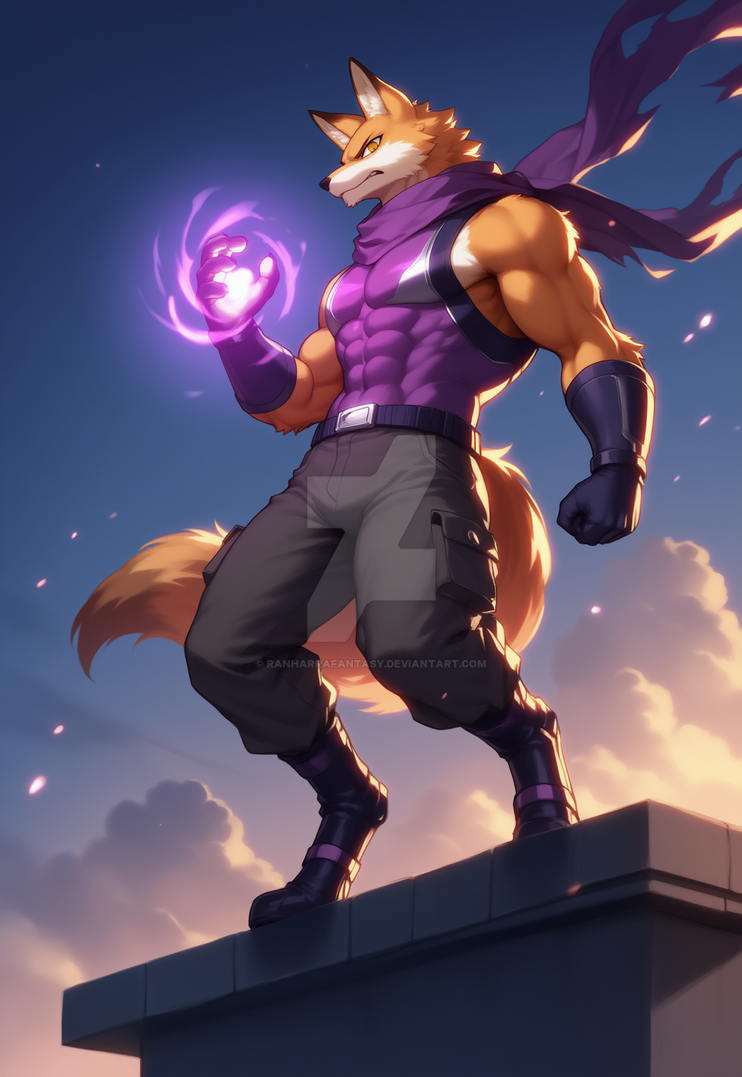 Lone wolf with Tatter Fox by RanharraFantasy on DeviantArt Lone wolf with Tatter Fox by RanharraFantasy on DeviantArt