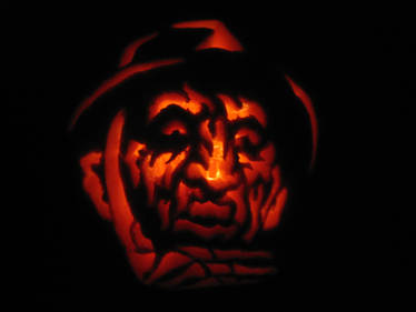 Freddy Kruger pumpkin