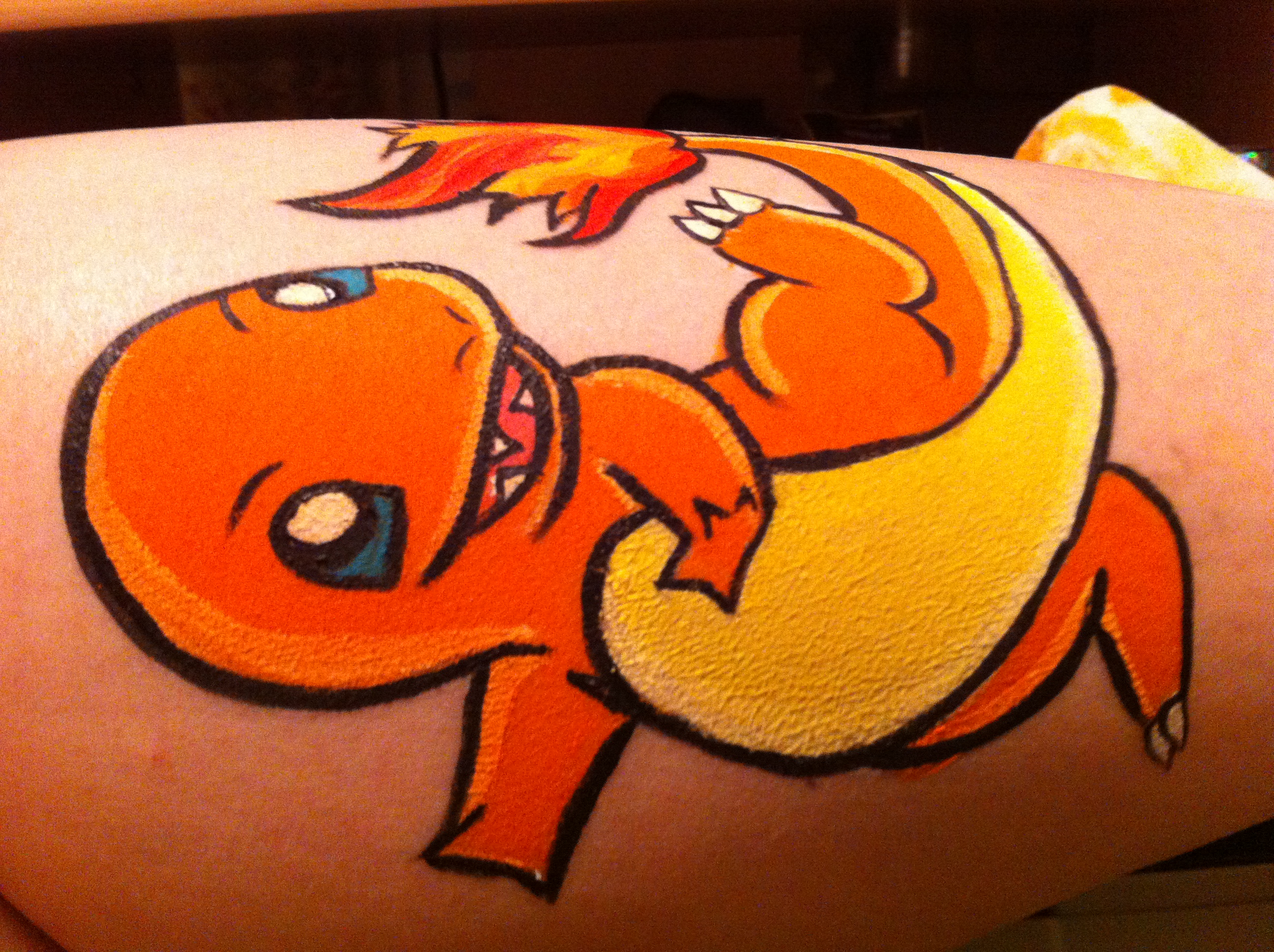 Charmander- Facepaint