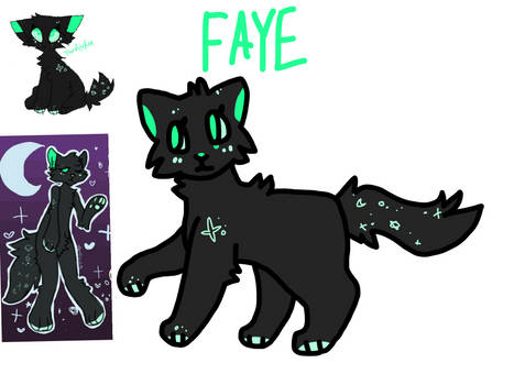 Faye wip new fursona