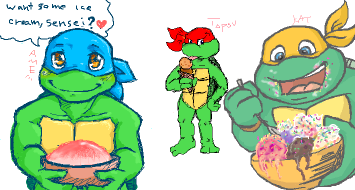 TMNT p-chat Ice Cream