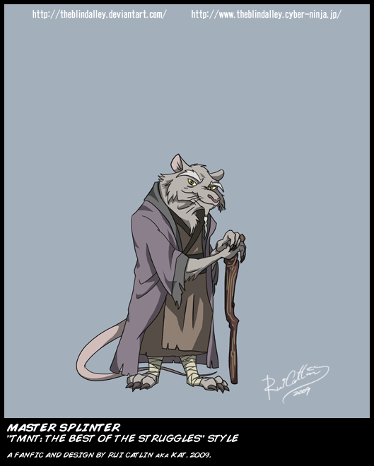 TMNT TBOTS Master Splinter Col by theblindalley on DeviantArt