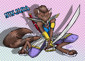 TMNT A Ninjara With Katana