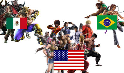 Tekken North and South American Fighters