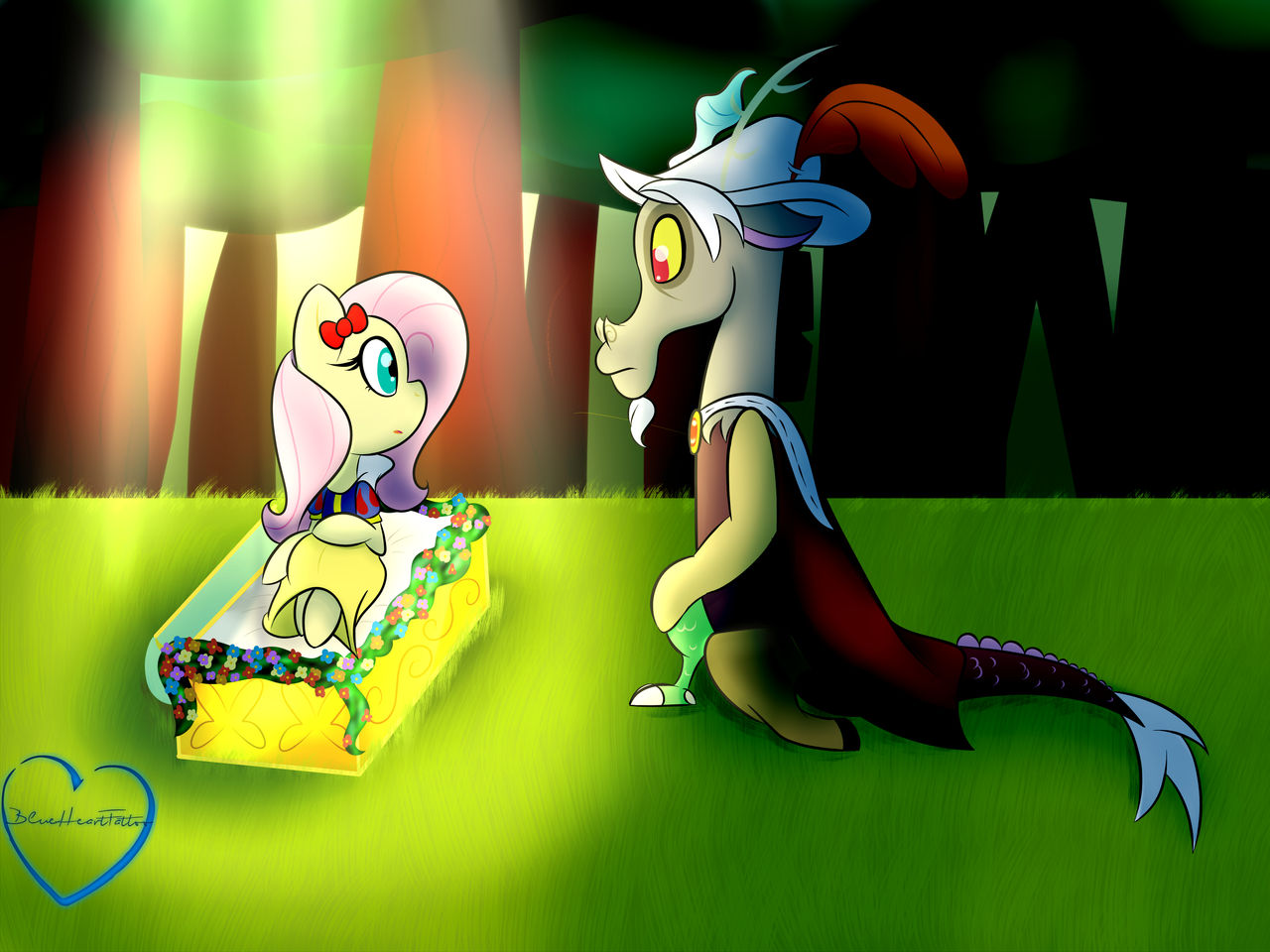 Fluttercord Deviantart Fluttercord Snow White by BlueHeartTattoo on DeviantArt