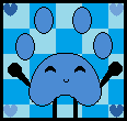 Mini icon-Paw print Kawaii