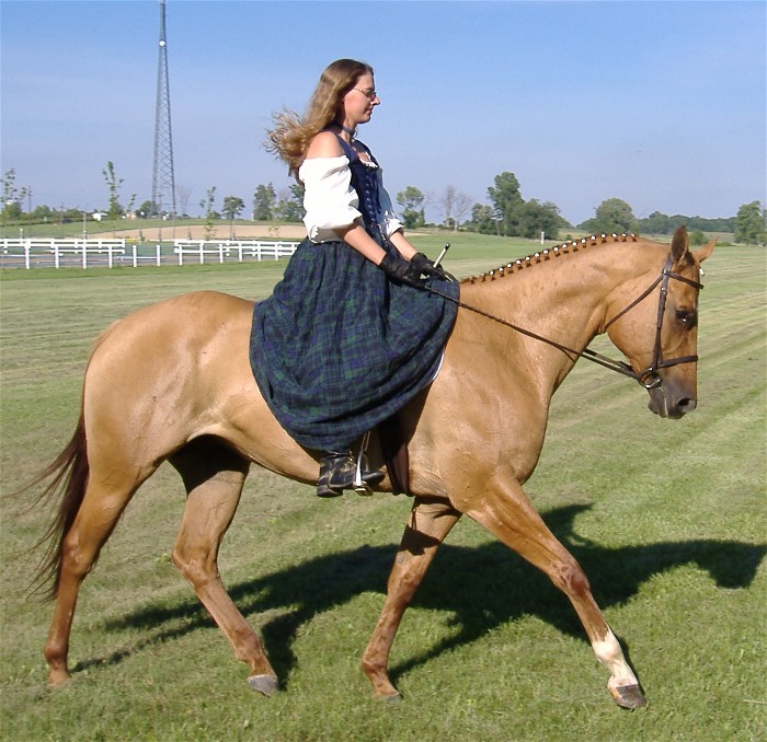 Stable Wench and Horse