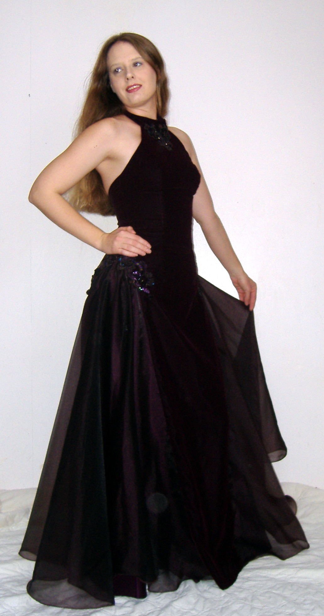 Plum Gown 11