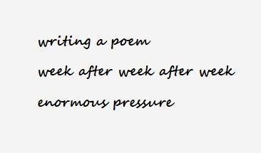 A 'weekly poetry prompt' haiku