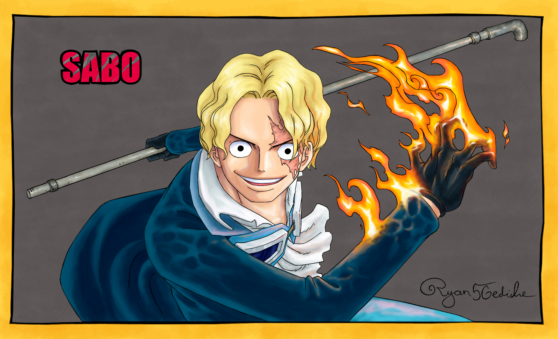 SABO - The Revolutionary Badass by Ryan5Gediche on DeviantArt