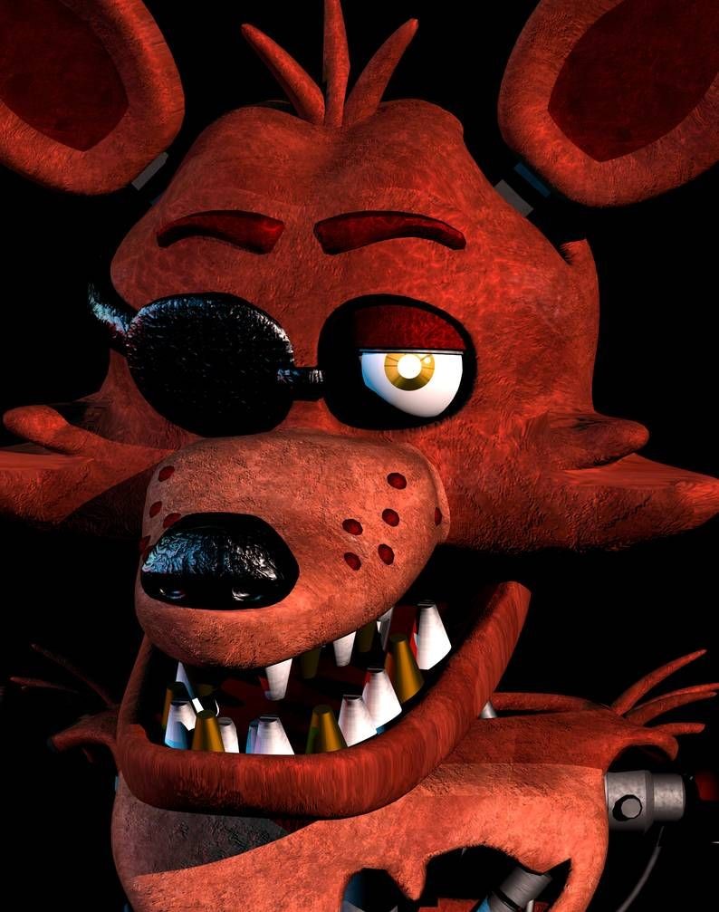 Foxy FNaF 1 by NiCMa56 on DeviantArt
