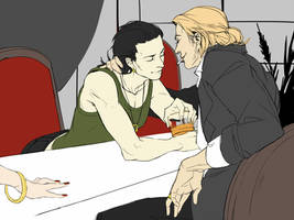 Thor and Loki