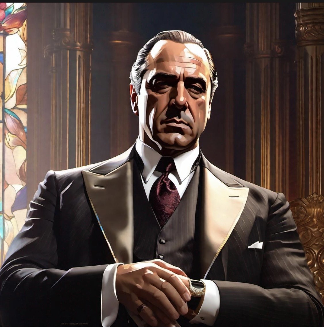Don Corleone 2 by seanjo on DeviantArt