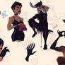Catwoman: reference-sheet by gusdrw