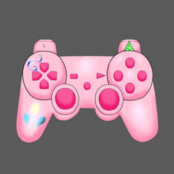 Custom ps3 controller: Pinkie Pie