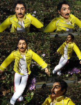 Freddie Mercury OOAK Art Doll