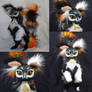 SOLD Papillon Lemur OOAK Poseable Art Doll