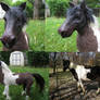 Tennessee Walking Horse OOAK Poseable Art Doll
