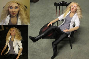 Irene Adler OOAK Art Doll