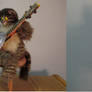 Cartoon Cat OOAK Art Doll