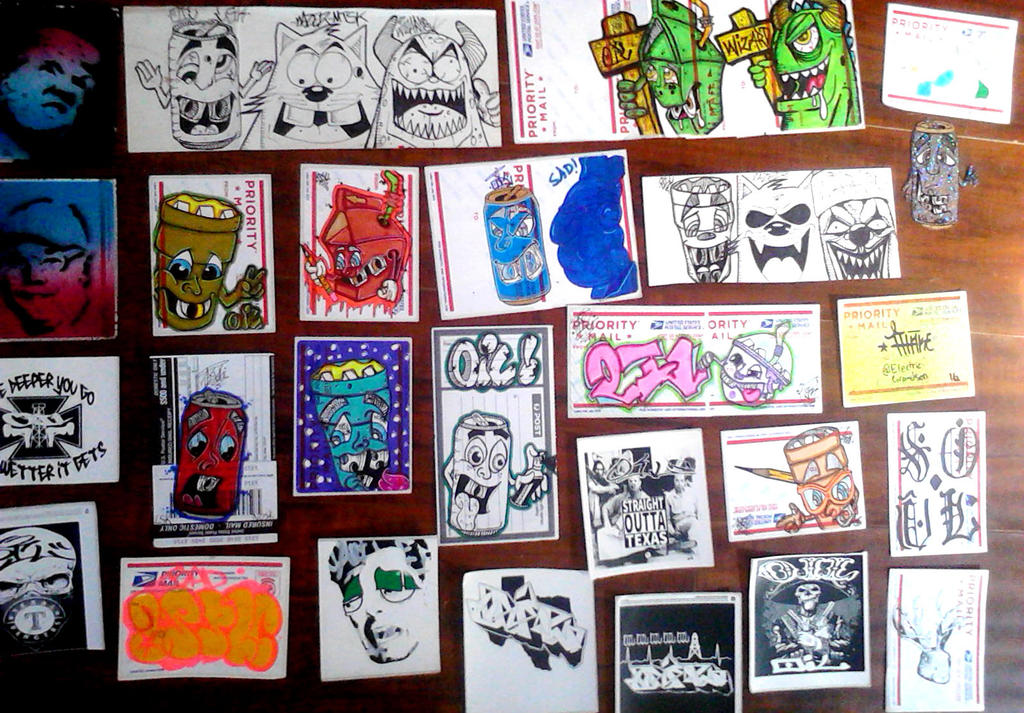 Graffiti Stickers By Wizard1labels On DeviantArt