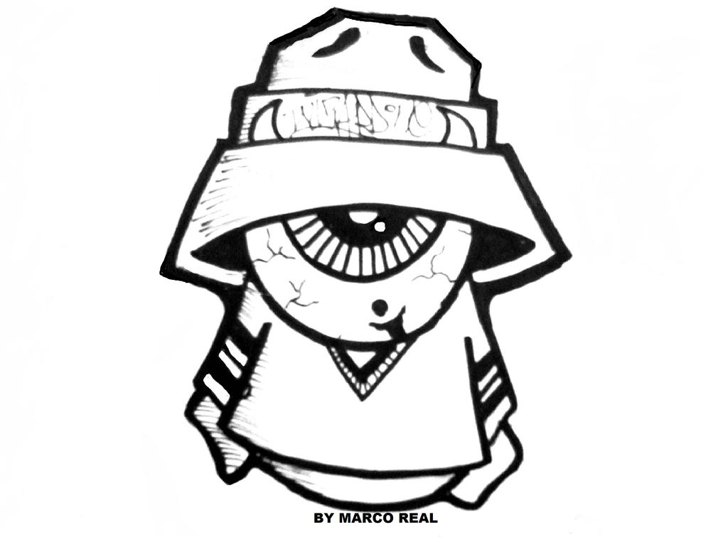 Sticker One Eye One eye graffiti sticker by wizard1labels on DeviantArt
