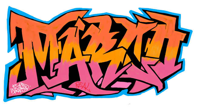Marco graffiti name by wizard1labels on DeviantArt