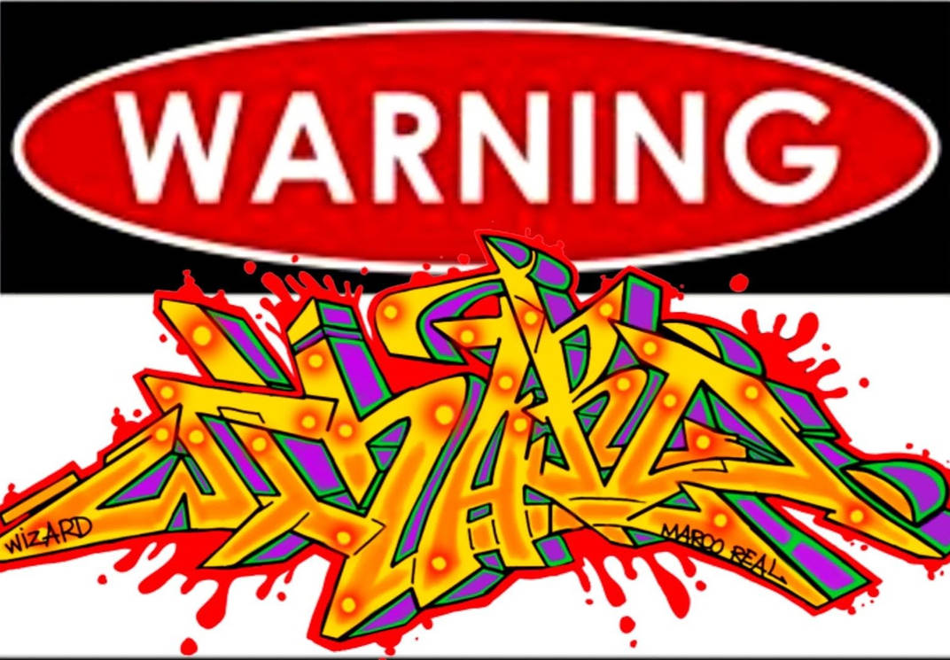 Warning sticker by wizard1labels on DeviantArt