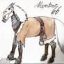 Barry horse: Armor version