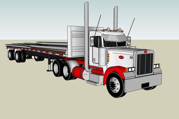 2001 Peterbilt 379 Daycab- SU