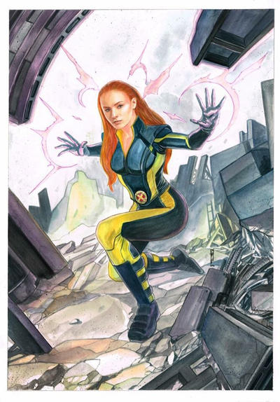 Jean Grey by Thegerjoos