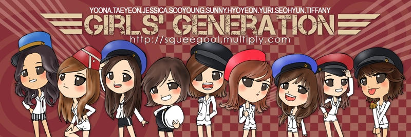 SNSD CHIBI Genie