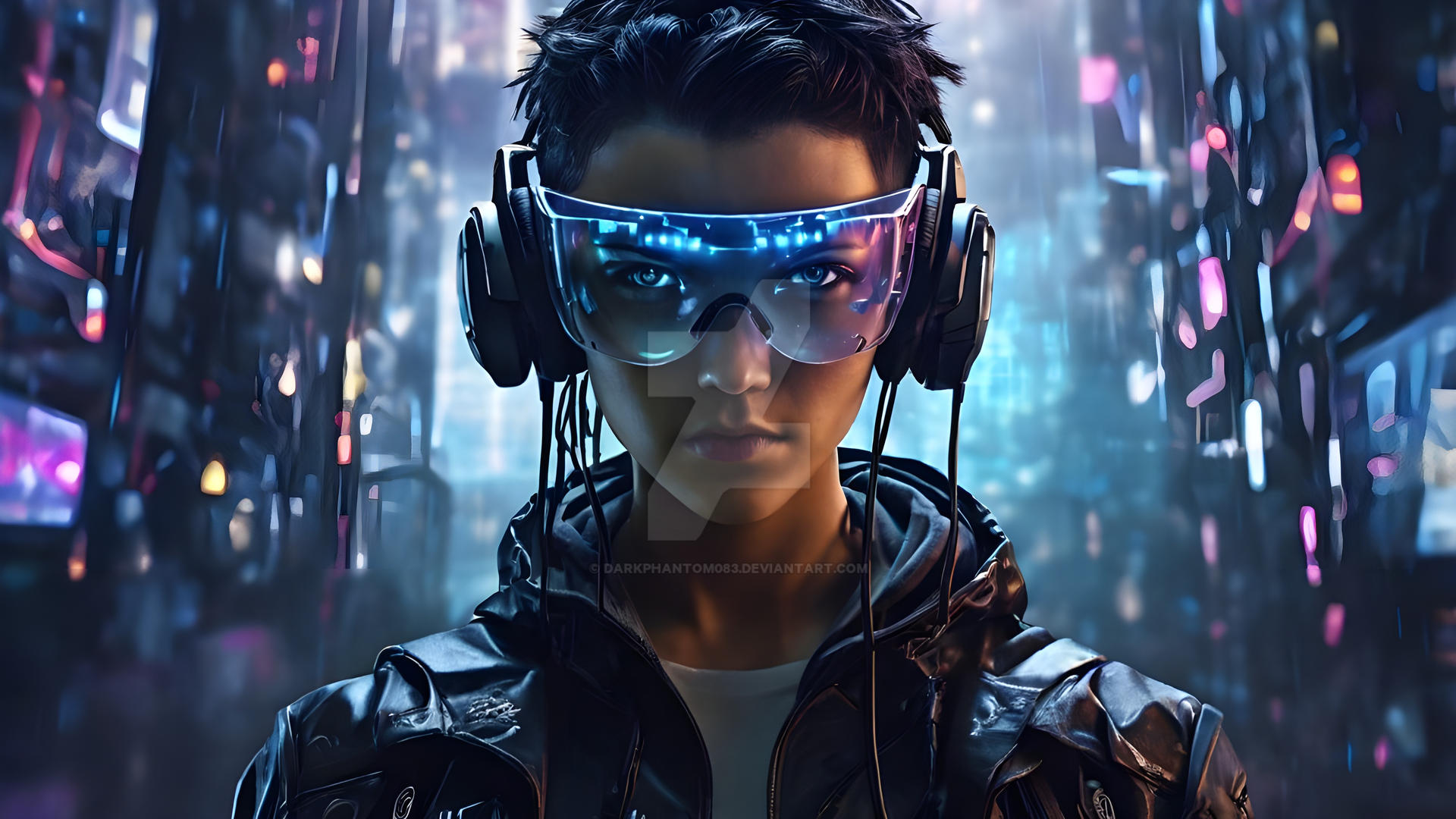 cyberpunk hacker by DarkPhantom083 on DeviantArt