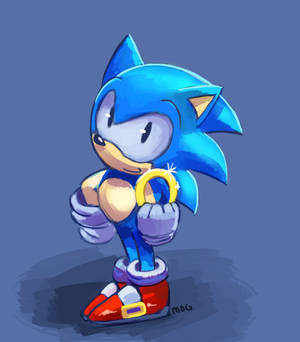 speedpaint: classic sonic