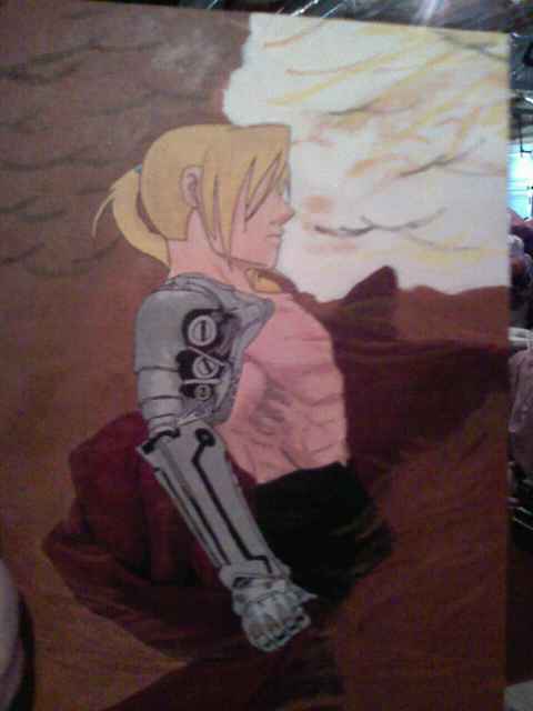 Finished Fullmetal painting