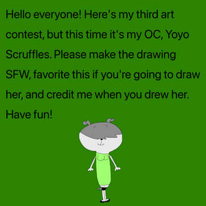 My third art contest! :D