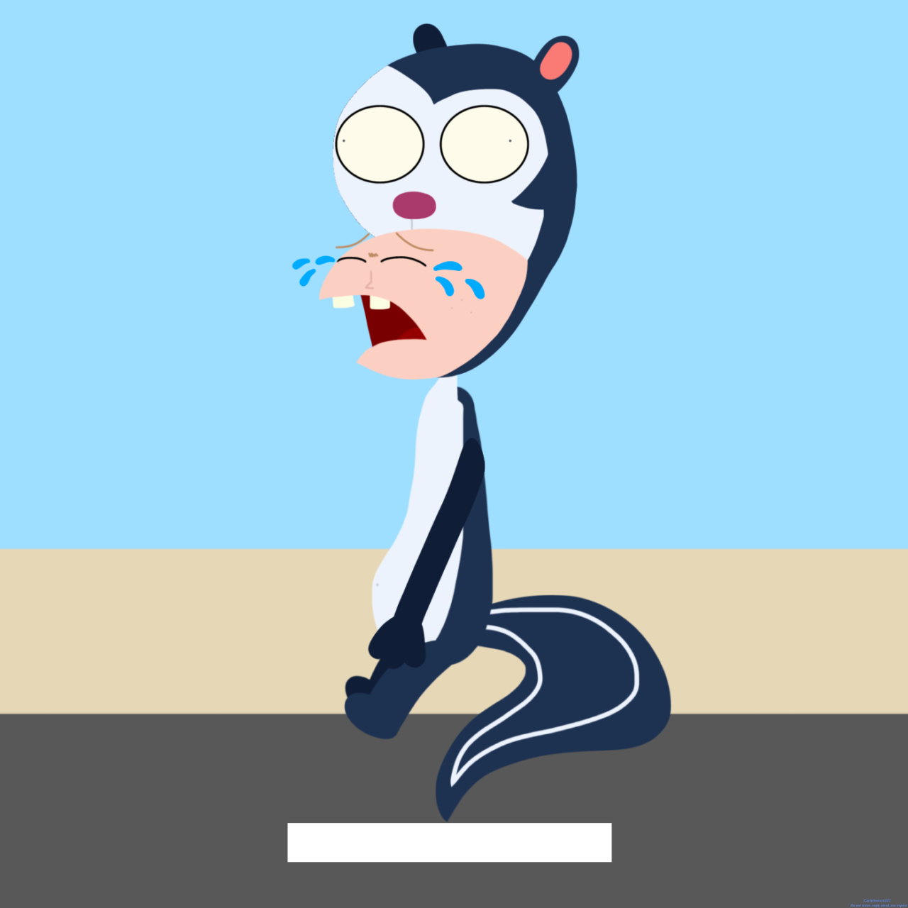 Crying Shell Mascot crying by Carlythecat1227 on DeviantArt