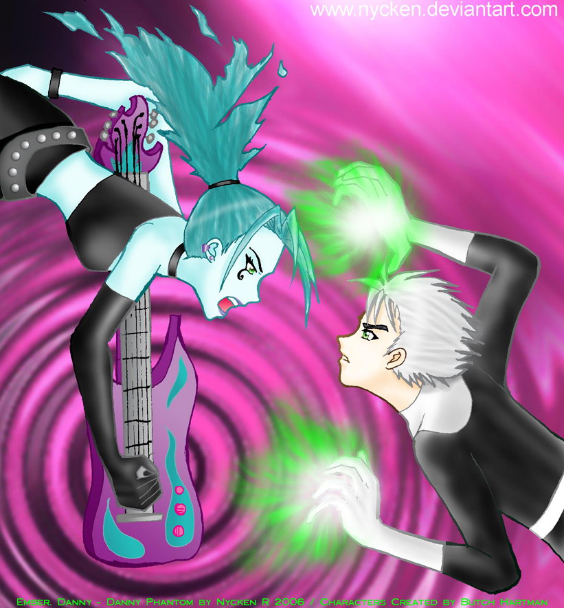 Ember Vs Danny Phantom