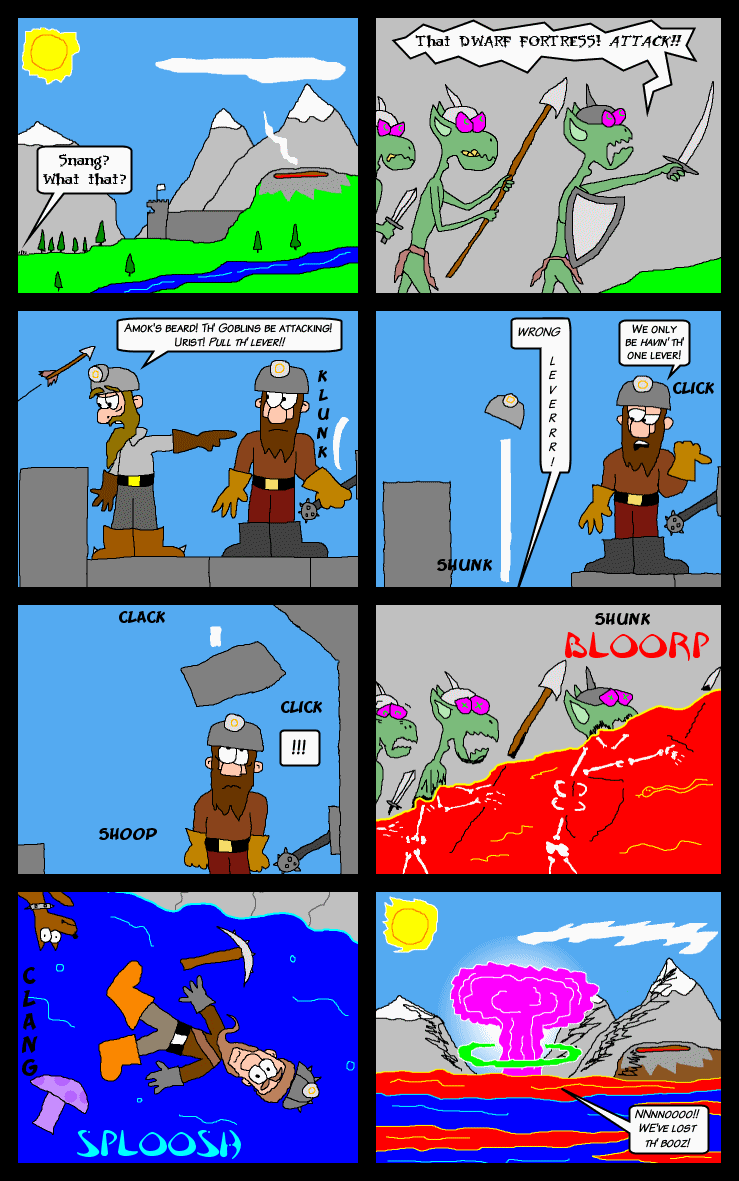 Dwarf Fortress comic