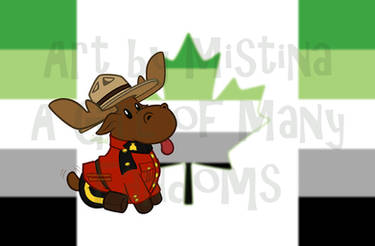 Mountie Moose: PRIDE REMIX! (#08 Aromantic)