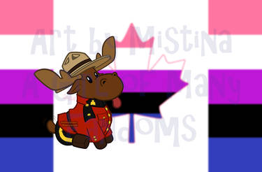 Mountie Moose: PRIDE REMIX! (#07 Genderfluid)