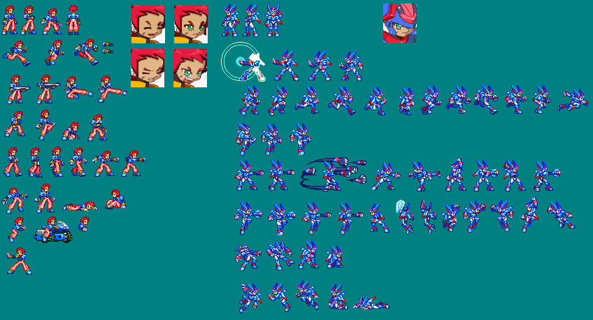 Alex current sprite sheet