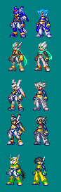 Megaman fan characters of Thetigi revamped