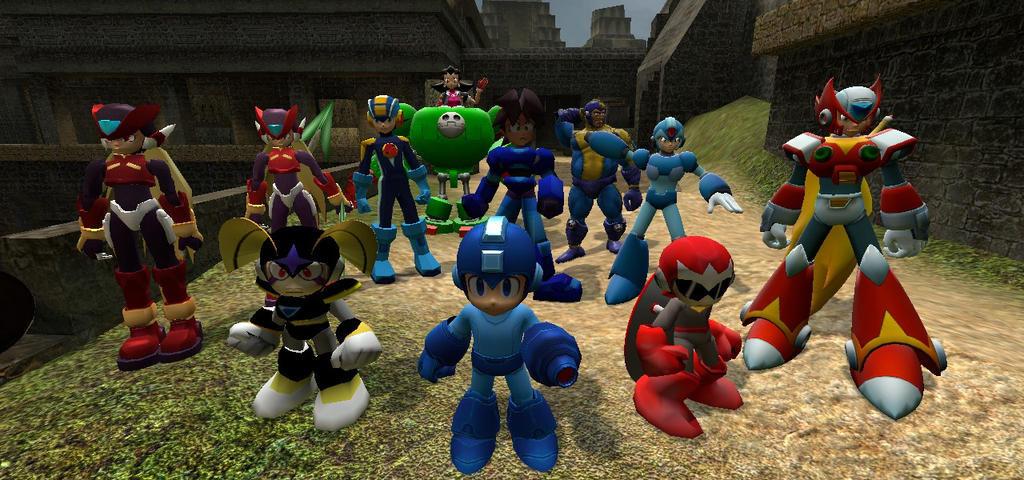 Mega Man Generations Mod Best of Megaman models in Garry's mod by BlakeandAlex12 on DeviantArt